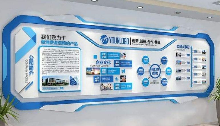 企業(yè)文化墻的設(shè)計內(nèi)容是什么？插圖